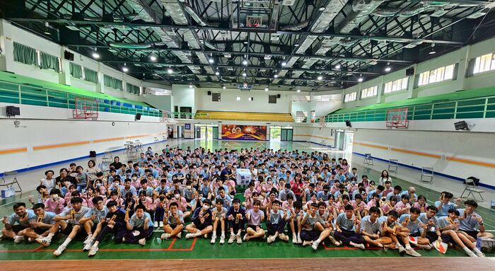 114學年度會考祈福活動---3年級同學大合照