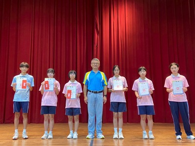 114學年度 二年級科學創意競賽表現優異團體獎